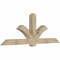 Ekena Millwork Redmond Rough Sawn Timber Gable Bracket, Douglas Fir, 96"W x 36"H x 6"D x 6"F, 9/12 Pitch GBW096X36X0606RED00RDF - alternate 5